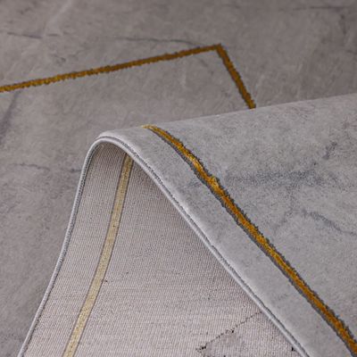 Venice Modern Transitional Rugs 120X180 Black&White 