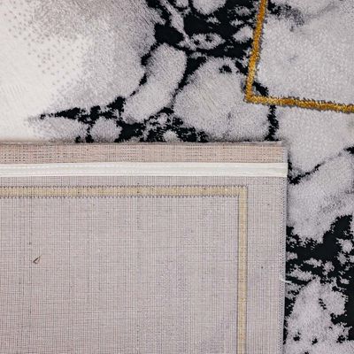 Venice Modern Transitional Rugs 120X180 Black&White 
