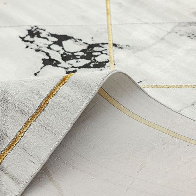 Venice Modern Transitional Rugs 120X180 Black&White 