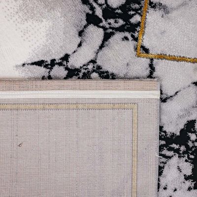 Venice Modern Transitional Rugs 160X230 Black&White 
