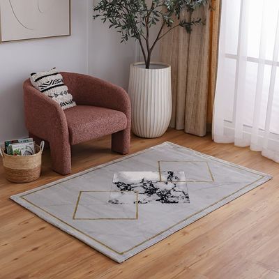 Venice Modern Transitional Rugs 160X230 Black&White 