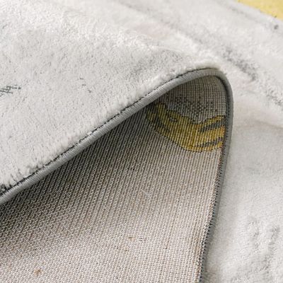 سجاد بنقوش تجريدية عصرية من فينيسيا، مقاس 200 × 300 سم، أخضر وأبيض. 