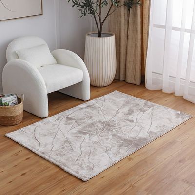 Venice Modern Rugs 200X300 Beige&White 