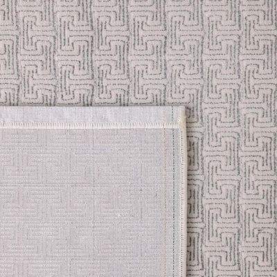 Carel Textured Solid Rug - White/Multi-color - 240x340 cm