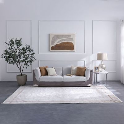 Pearl Modern Classic Rug - Beige & Bronze - 240x340 cm 