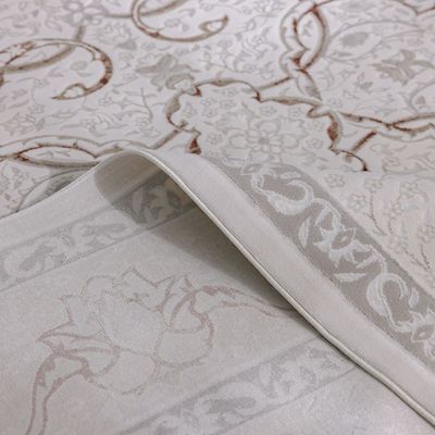  Pearl Art Silk Modern Classic Rug - Cream/Multi-color - 240x340 cm
