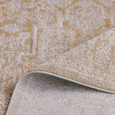 ZENA Y0025  TRANMCLS M83EF_SL3_53 160X230 Dark Gold/Beige