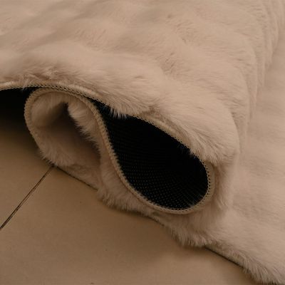 Bubble Pebbles Faux Rabbit Fur Cpc-25 160X230 800Gsm-Beige