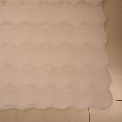 Bubble Pebbles Faux Rabbit Fur Cpc-25 160X230 800Gsm-Beige