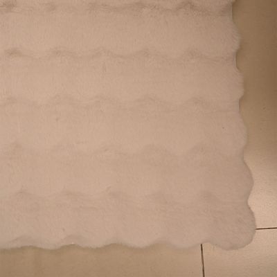 Bubble Pebbles Faux Rabbit Fur Cpc-25 200X300 800Gsm-Beige