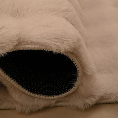 Bubble Pebbles Faux Rabbit Fur Cpc-25 200X300 800Gsm-Beige