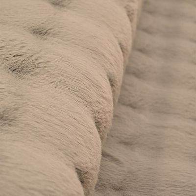 Bubble Pebbles Faux Rabbit Fur Cpc-25 200X300 800Gsm-Grey