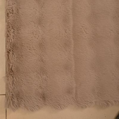 Bubble Pebbles Faux Rabbit Fur Cpc-25 160X230 800Gsm-Brown