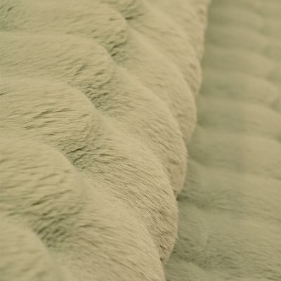 Bubble Pebbles Faux Rabbit Fur Cpc-25 160X230 800Gsm-Olive Green