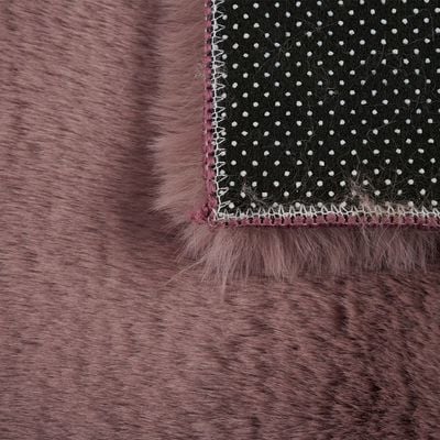 Sable Plush Horizon Faux Rabbit Fur Cpc-25 200X300 Plain 1000Gsm-Pink