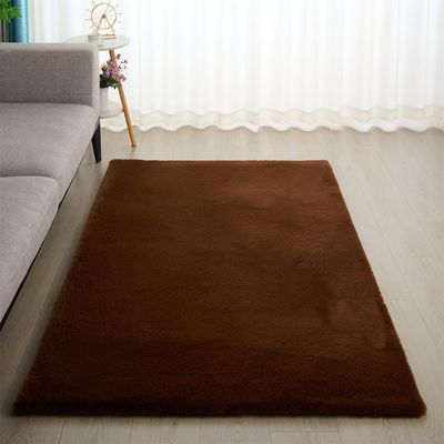 Sable Plush Horizon Faux Rabbit Fur Cpc-25 200X300 Plain 1000Gsm-Brown