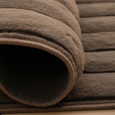 Vertica Linear Faux Rabbit Fur Cpc-25 160X230 Line 650Gsm-Grey