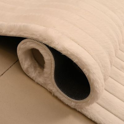 Vertica Linear Faux Rabbit Fur Cpc-25 160X230 Line 650Gsm-White