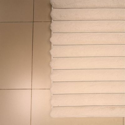 Vertica Linear Faux Rabbit Fur Cpc-25 200X300 Line 650Gsm-White