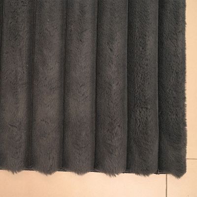 Vertica Linear Faux Rabbit Fur Cpc-25 200X300 Line 650Gsm-Dark Grey