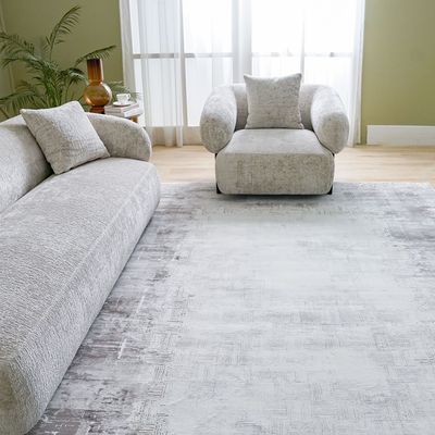 Galeria Lux Distressed Rug-Beige & White-240x340 cm