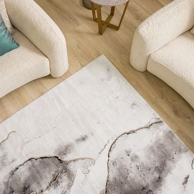 Galeria Lux Modern Rug-Grey & White-200x300 cm