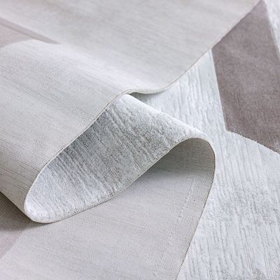 Galeria Lux Modern Rug-Grey & White-160x230 cm