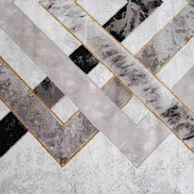 Galeria Lux Modern Rug-Grey & White-240x340 cm