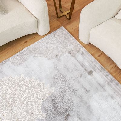 Galeria Lux Classic Rug-Beige & White-240x340 cm