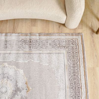Galeria Lux Classic Rug-Beige & White-160x230 cm