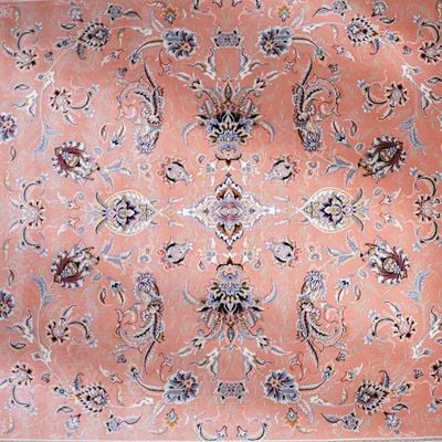 Rugs Persian Gonbad Tala 200X300 Acrylic Cpc Cupric 3757