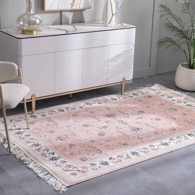 Rugs Persian Gonbad Tala 150X225 Acrylic Cpc Gold 3730