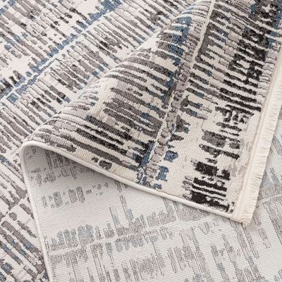 Rugs Marcel - Grey/Blue - D04476266 – 290x400 cm