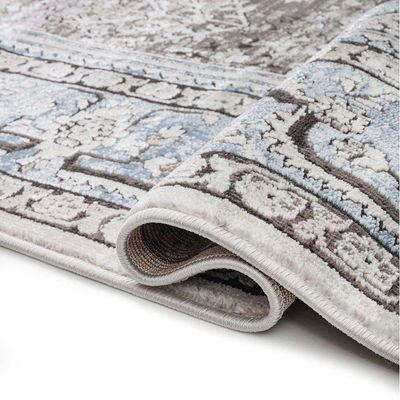 Rugs Daisy 200X300 Grey / Blue