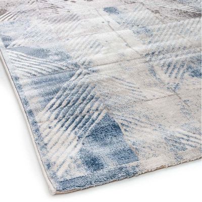 Rugs Daisy 250X350 White / Blue