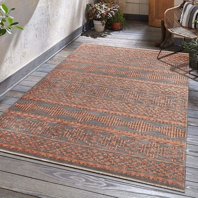 Rugs Ventura 240X310 Cm  - Grey / Terra 