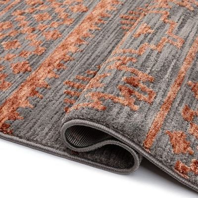 Rugs Ventura 240X310 Cm  - Grey / Terra 