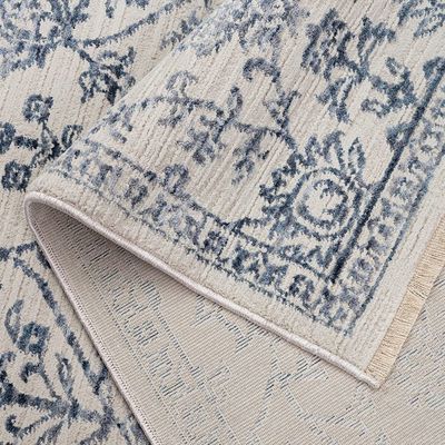 Rugs Ventura 300X380 Cm  - Cream / Blue 