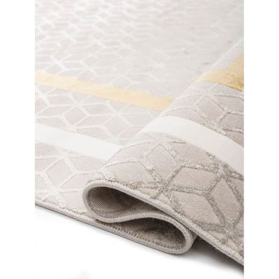 Rugs Deep 158X230 Cm CPC23 C602-63E56 - Grey / Gold D04475072