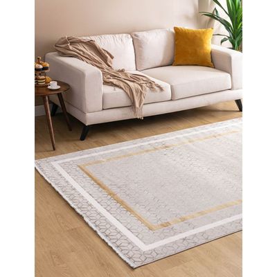 Rugs Deep 158X230 Cm CPC23 C602-63E56 - Grey / Gold D04475072