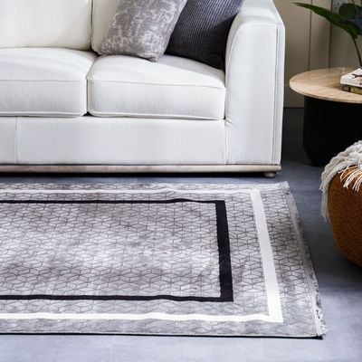 Rugs Deep - 186x290 cm - Grey/Black - D04479345