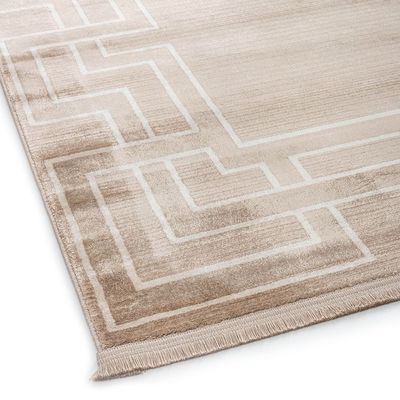 Rugs Deep - Mink/Beige - D04479595 - 158X230 cm