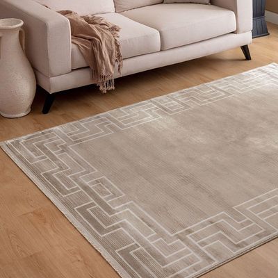 Rugs Deep - Mink/Beige - D04479595 - 158X230 cm