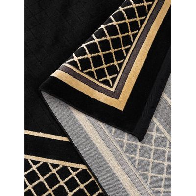 Rugs Deep 158X230 Cm CPC23 C595-35E82 - Black / Gold D04479603