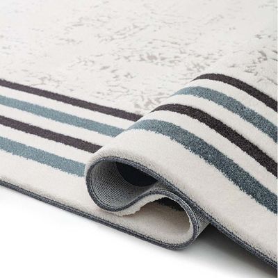 Rugs Simge 288X400 White / Blue