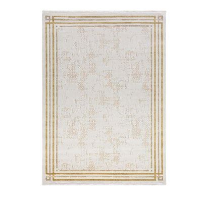 Rugs Simge 288X400 White / Yellow