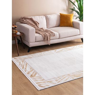 Rugs Simge 145X230 Cm CPC23 C598-17Ca5 - White / Yellow D04481508