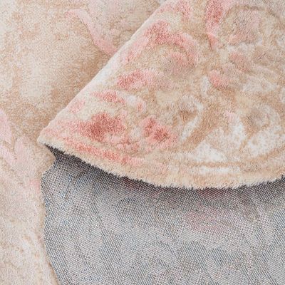 Rugs Simge 194X290 Cm  - Mink / Pink 