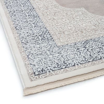 إزجي سجاد- رمادي/ أزرق- دي04487624 - 248X350 سم