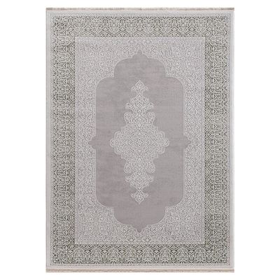 سجاد إيجزي - رمادي/ أخضر - دي04487628 - 148X230سم